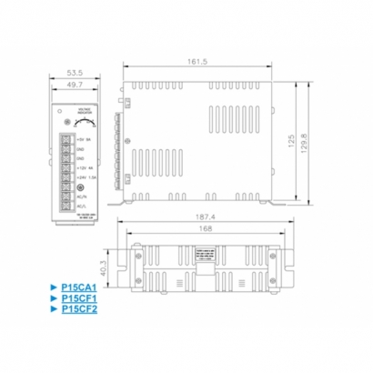 FR-P15 SERIES Power Supply 5